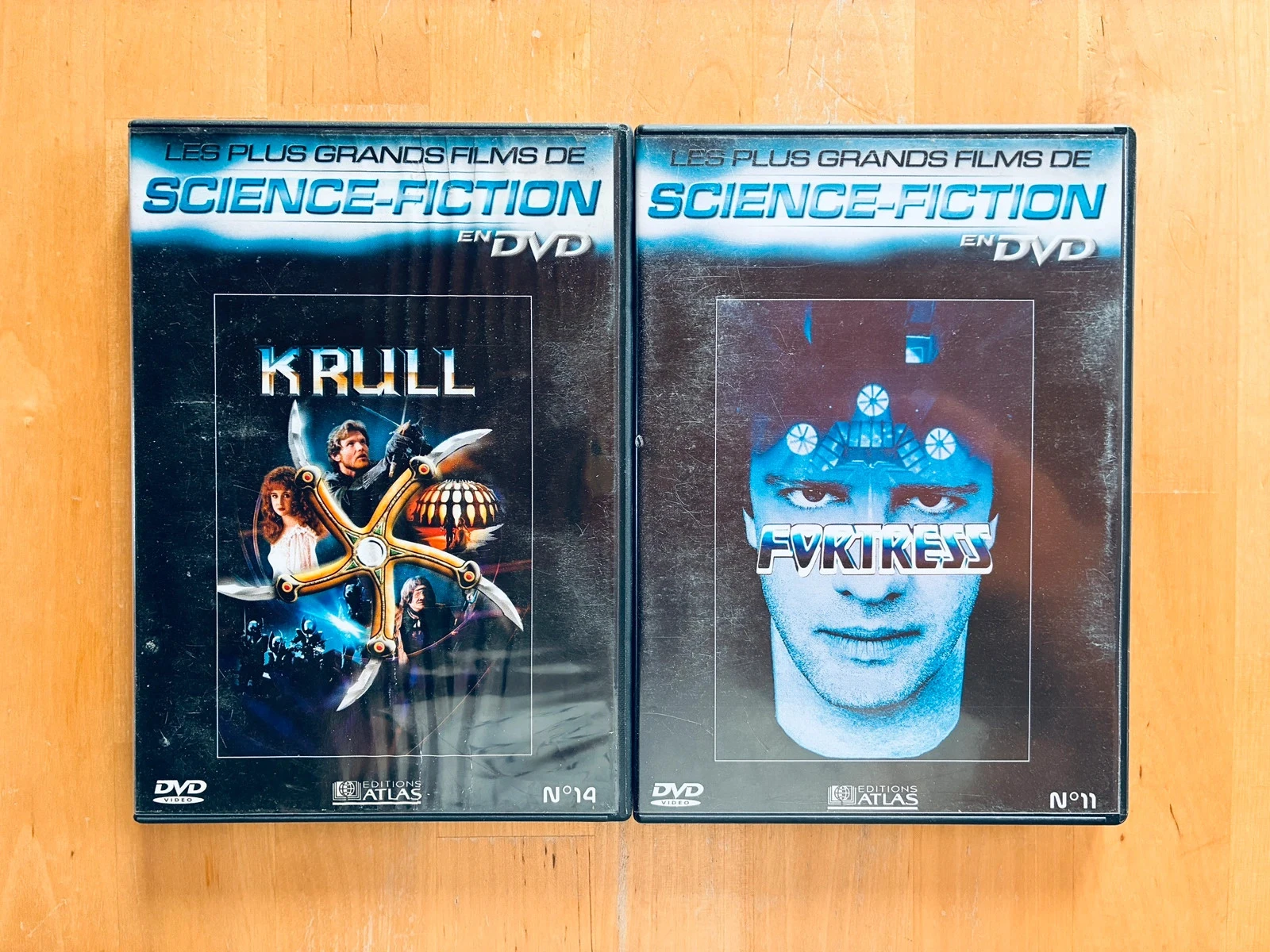 Lot 2 DVD science-fiction cultes: Krull et Fortress.